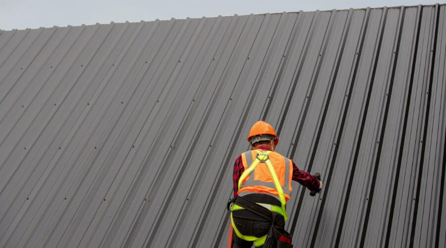 Professional metal roof installation services in Isle La Motte, VT